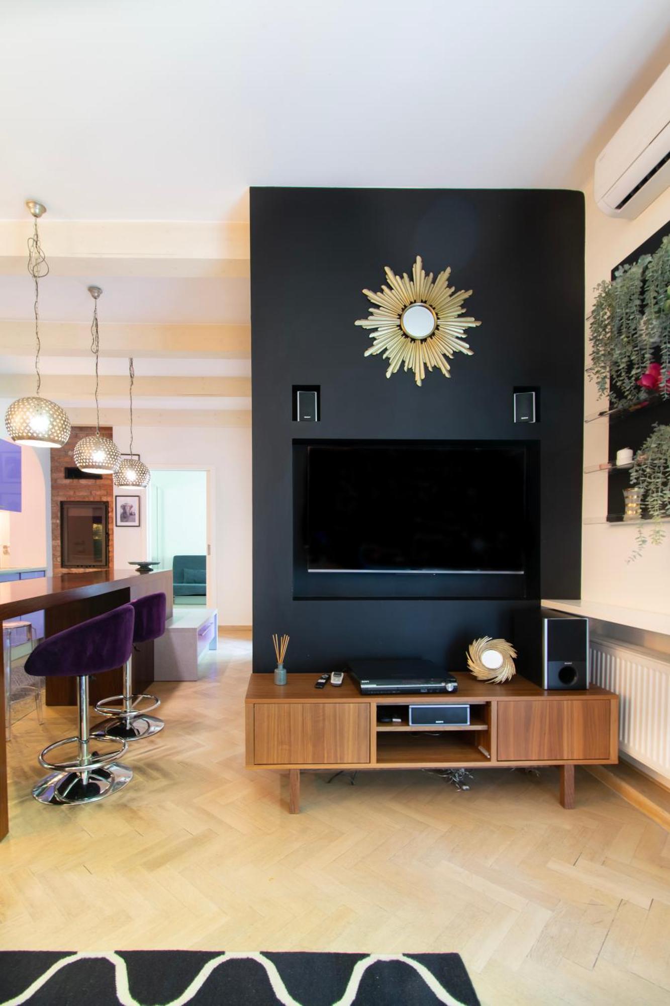 Spacious 3Br Apartment With Ac In Living Room, 2 Balconies Cracovia Esterno foto