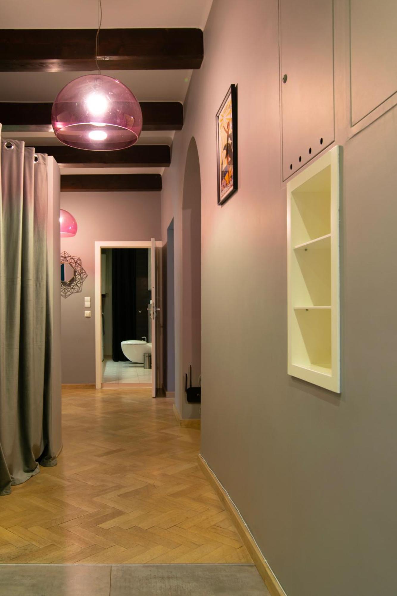 Spacious 3Br Apartment With Ac In Living Room, 2 Balconies Cracovia Esterno foto