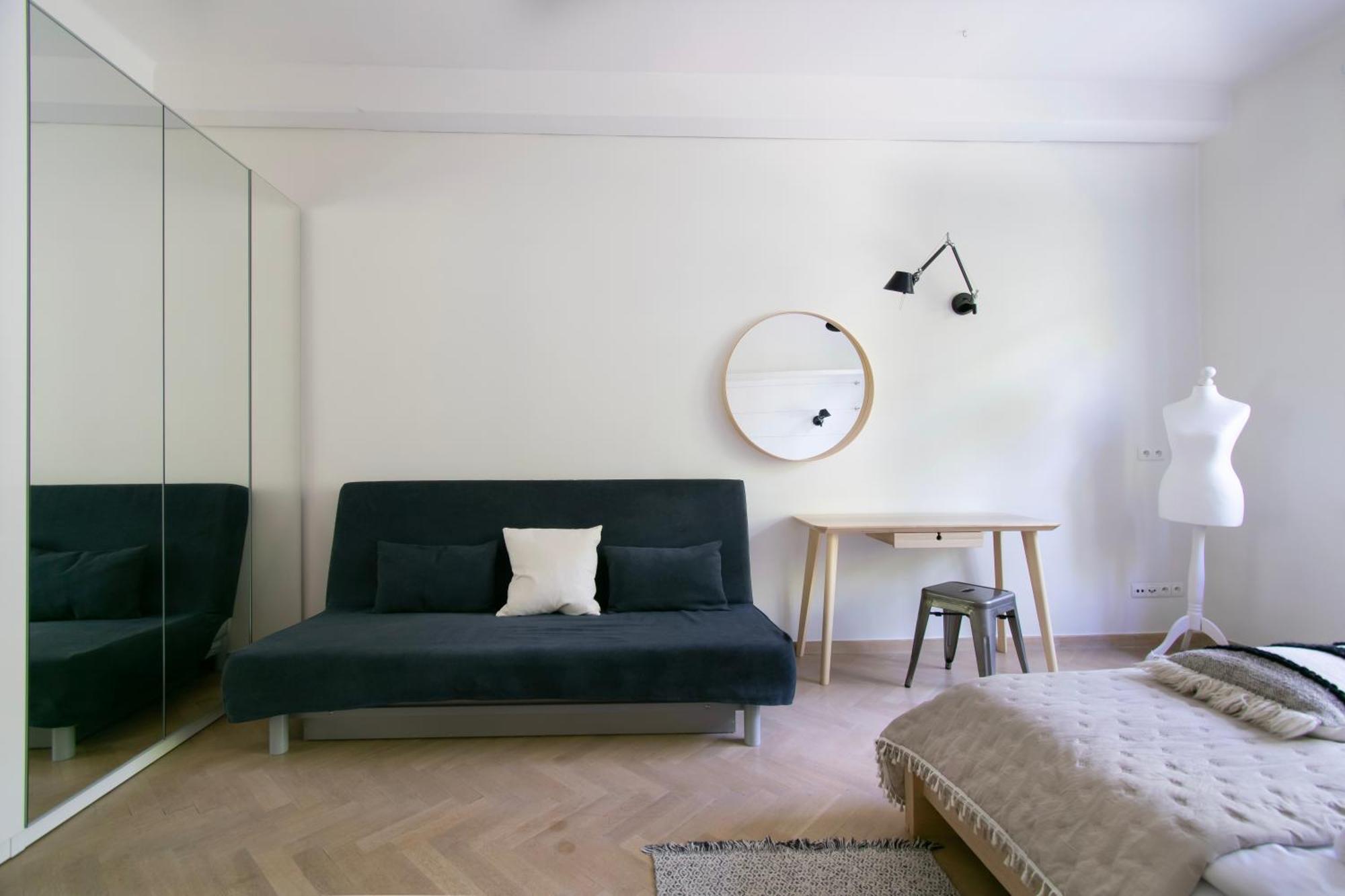 Spacious 3Br Apartment With Ac In Living Room, 2 Balconies Cracovia Esterno foto