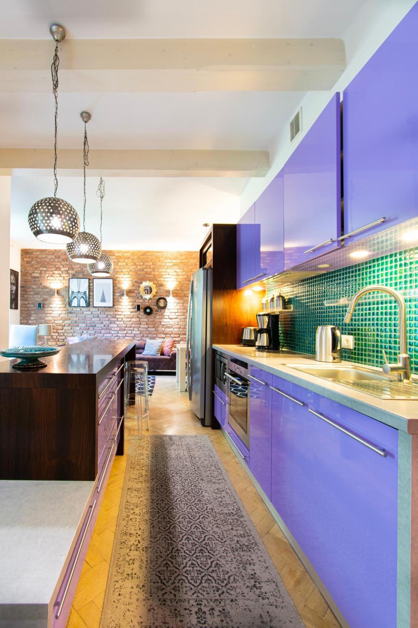 Spacious 3Br Apartment With Ac In Living Room, 2 Balconies Cracovia Esterno foto